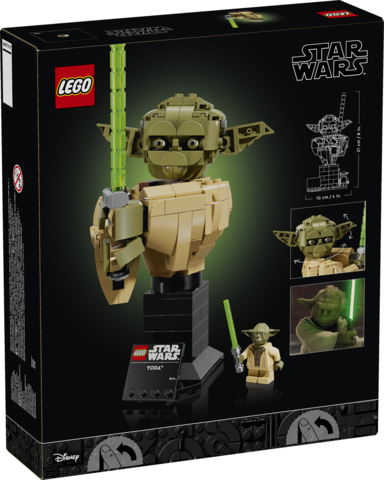 LEGO® Star Wars 75438 Yoda™ Büste – Ansicht 2