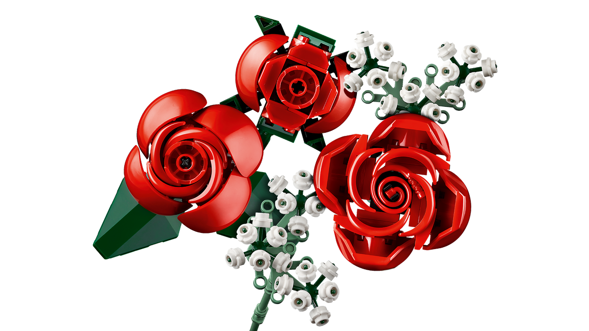 LEGO® Botanical Collection - 10328 Rosenstrauß – Detailansicht 1