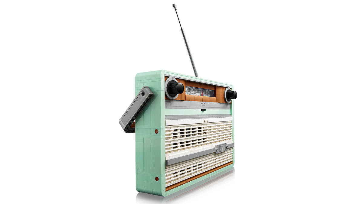 LEGO® Icons 10334 Retro-Kofferradio – Detailansicht 1