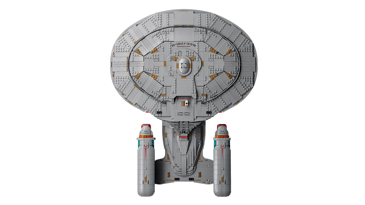 LEGO® Icons 10356 Star Trek: U.S.S. Enterprise NCC-1701-D™ – Detailansicht 1