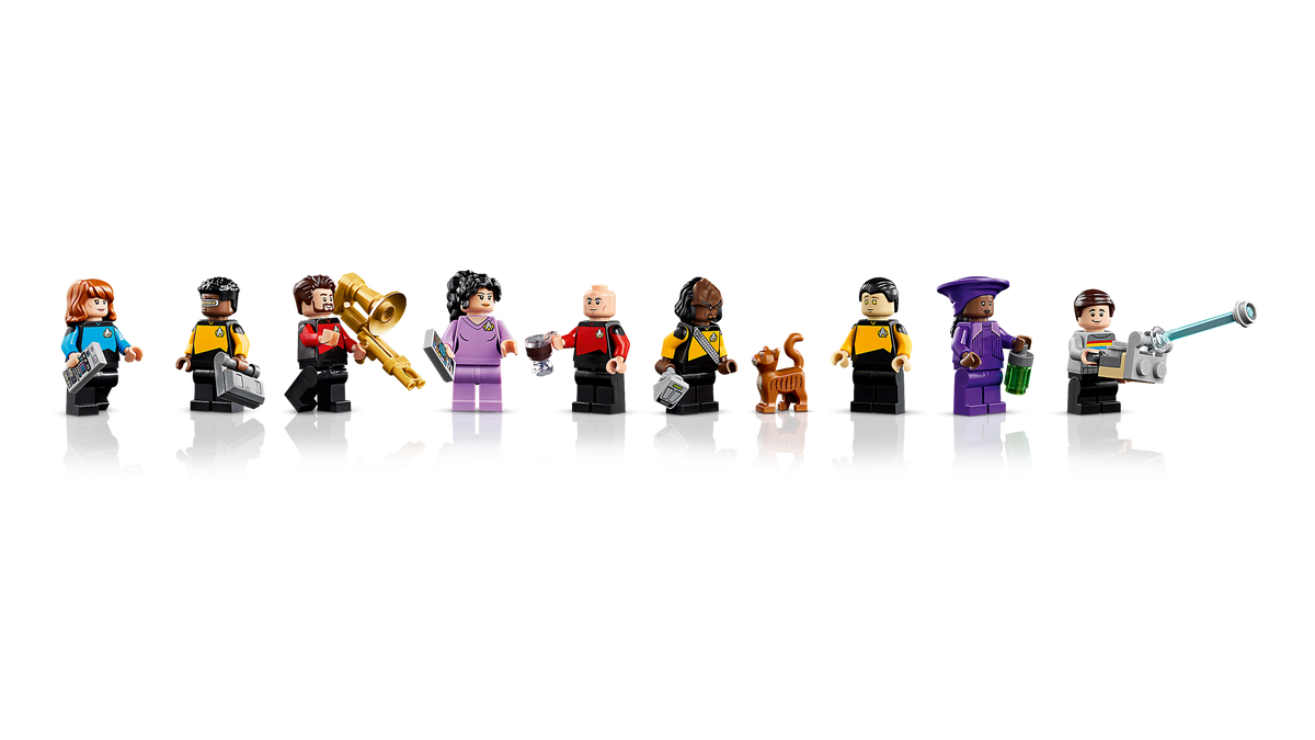 LEGO® Icons 10356 Star Trek: U.S.S. Enterprise NCC-1701-D™ – Detailansicht 2