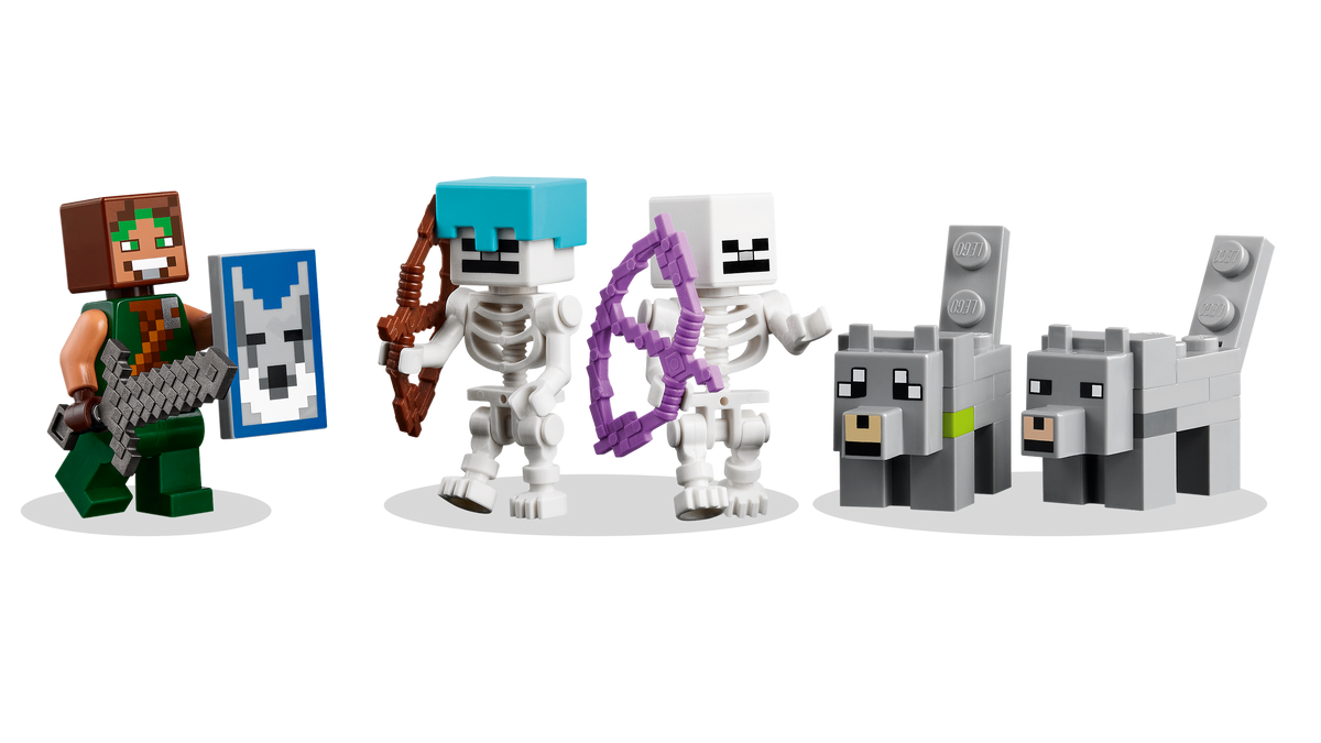 LEGO® Minecraft 21261 Die Wolfsfestung – Detailansicht 3