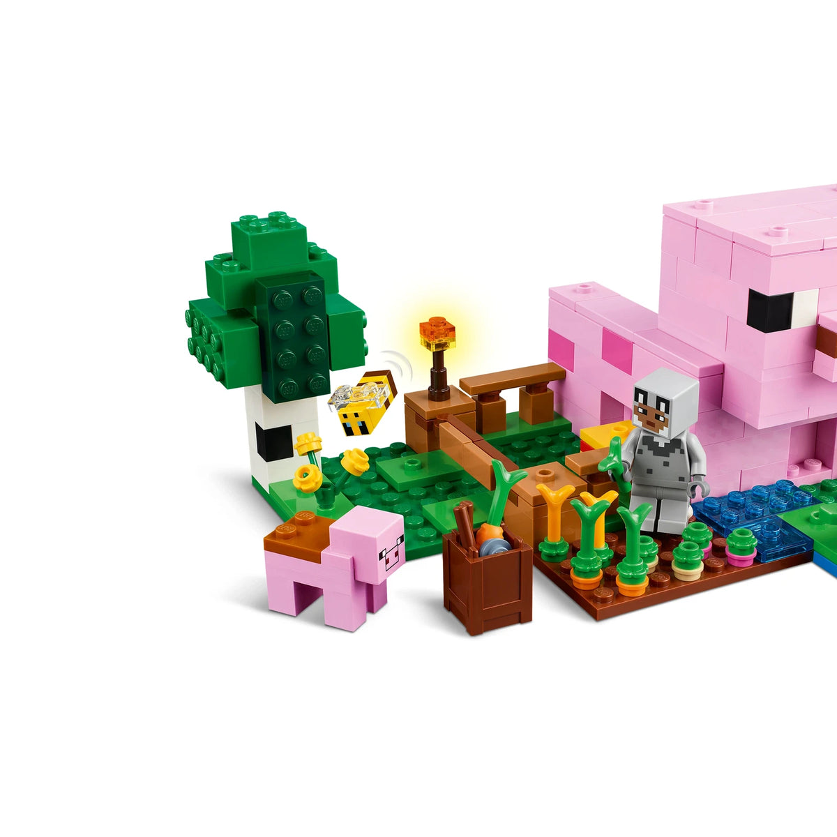 LEGO® Minecraft 21268 Das Babyschwein-Haus – Ansicht 4