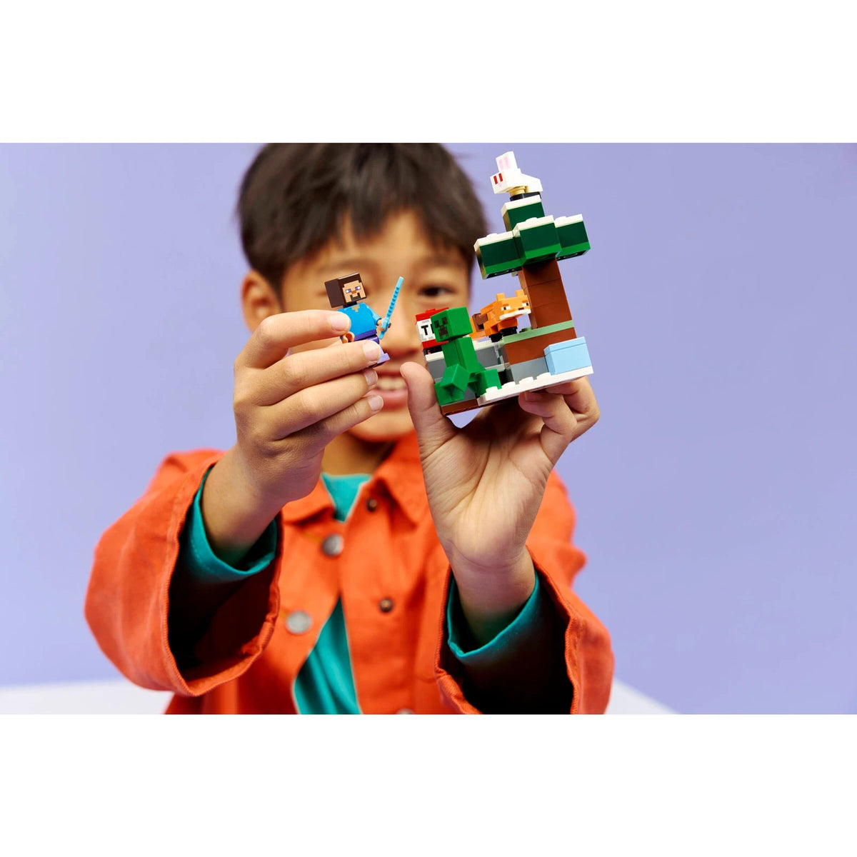 LEGO® Minecraft 21583 Steves Abenteuer in der Taiga – Ansicht 4
