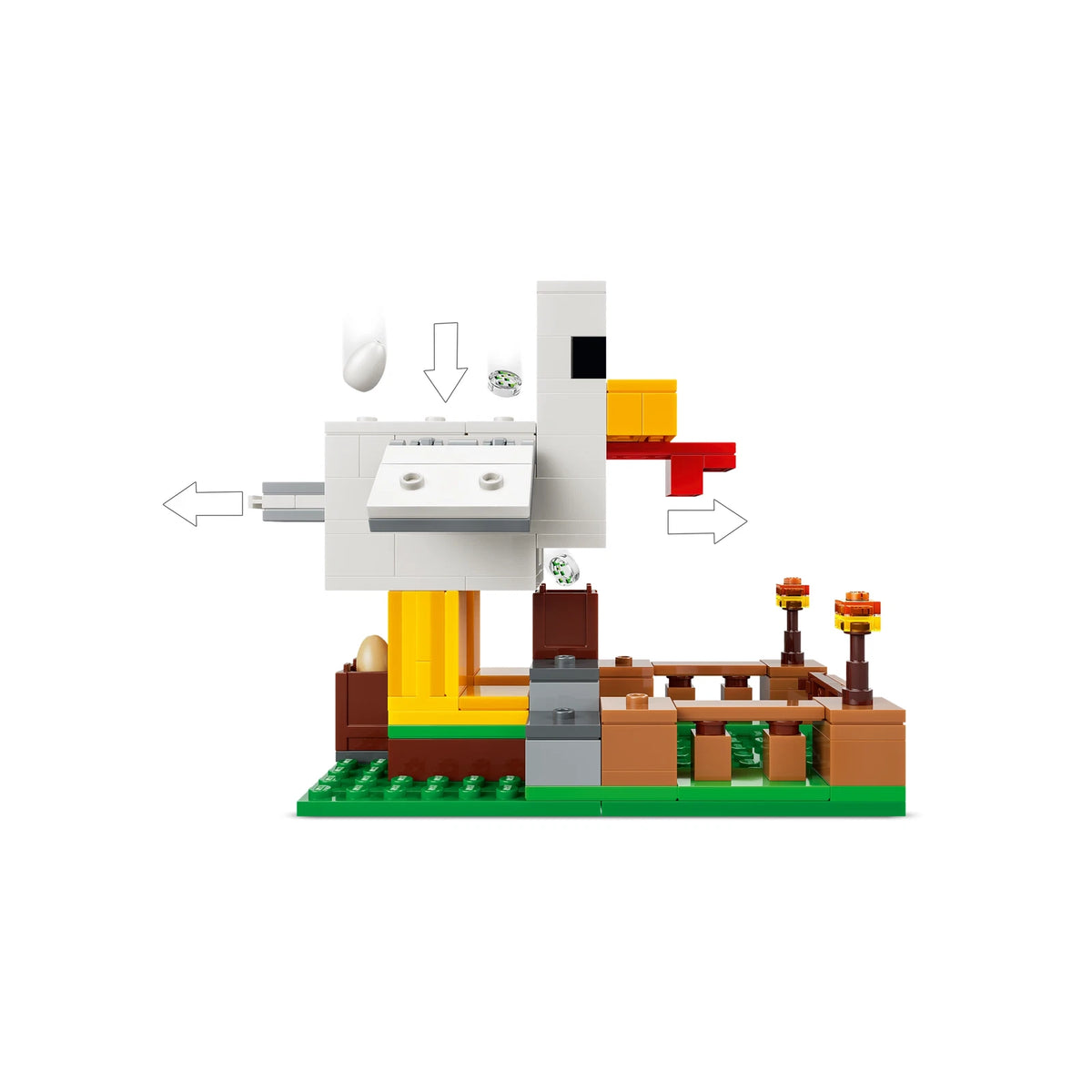 LEGO® Minecraft 21585 Hühnerfarm – Ansicht 5