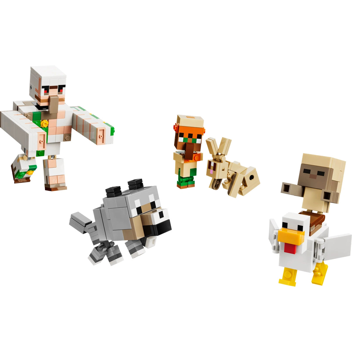 LEGO® Minecraft 21592 Angriff des Hühnerreiters in der Wüste