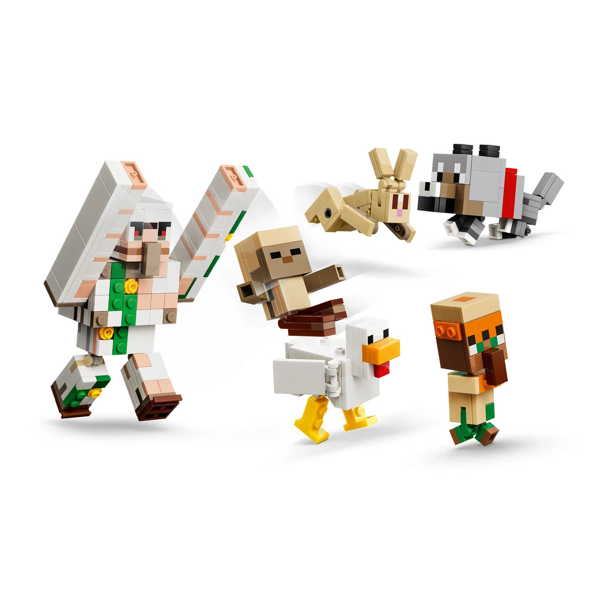 LEGO® Minecraft 21592 Angriff des Hühnerreiters in der Wüste