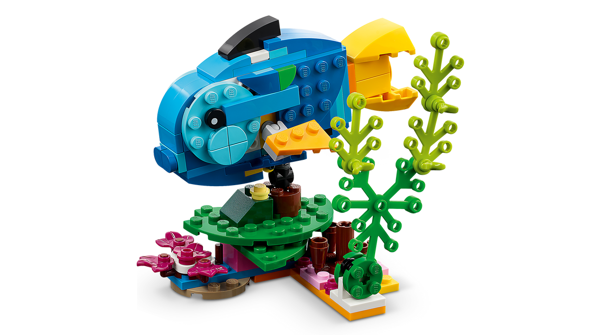 LEGO® Creator 31136 Exotischer Papagei – Detailansicht 2