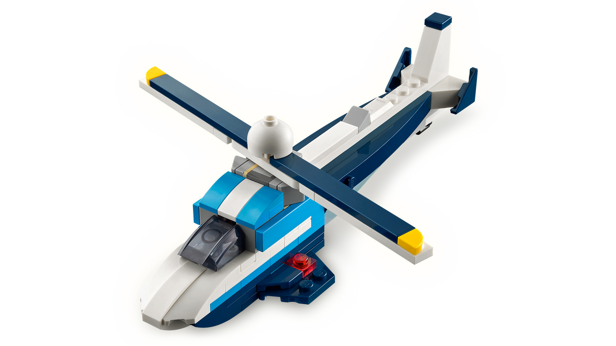LEGO® Creator 31160 Flieger: Rennflugzeug – Detailansicht 1