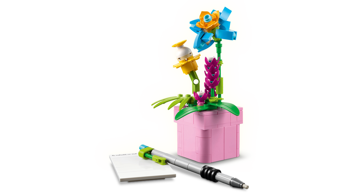 LEGO® Creator 31169 Schreibmaschine mit Blumen – Detailansicht 1