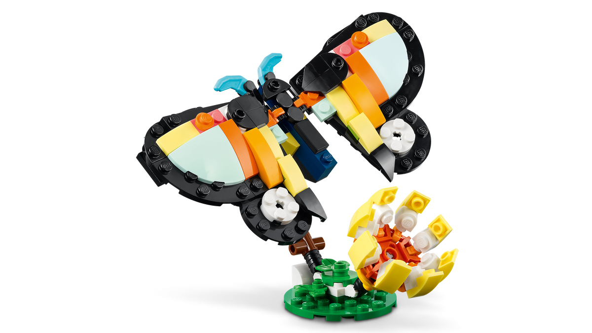 LEGO® Creator 31173 Wilde Tiere: Tropischer Tukan – Detailansicht 3