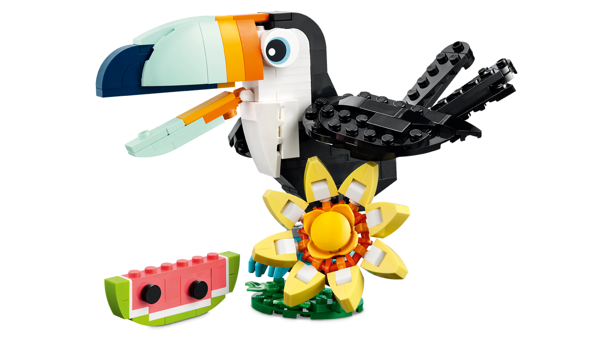LEGO® Creator 31173 Wilde Tiere: Tropischer Tukan – Detailansicht 1