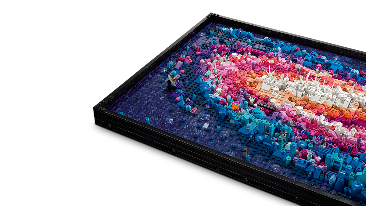 LEGO® Art 31212 Die Milchstraßen-Galaxie – Detailansicht 1