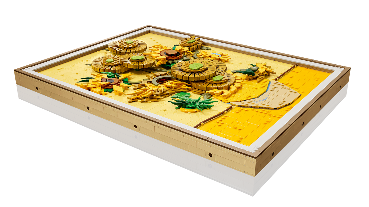 LEGO® Art 31215 Vincent van Gogh – Sonnenblumen – Detailansicht 1
