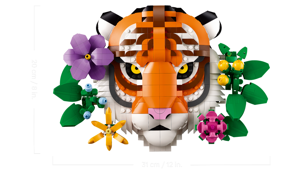 LEGO® Art 31217 Fauna Collection - Tiger – Detailansicht 1