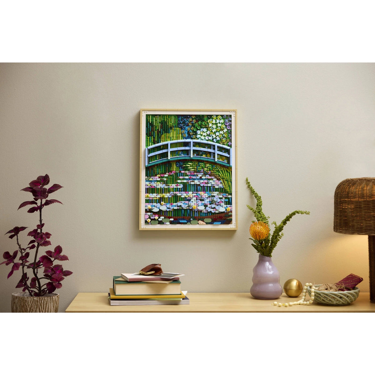 LEGO® Art 31220 Claude Monet – Brücke über einen Seerosenteich