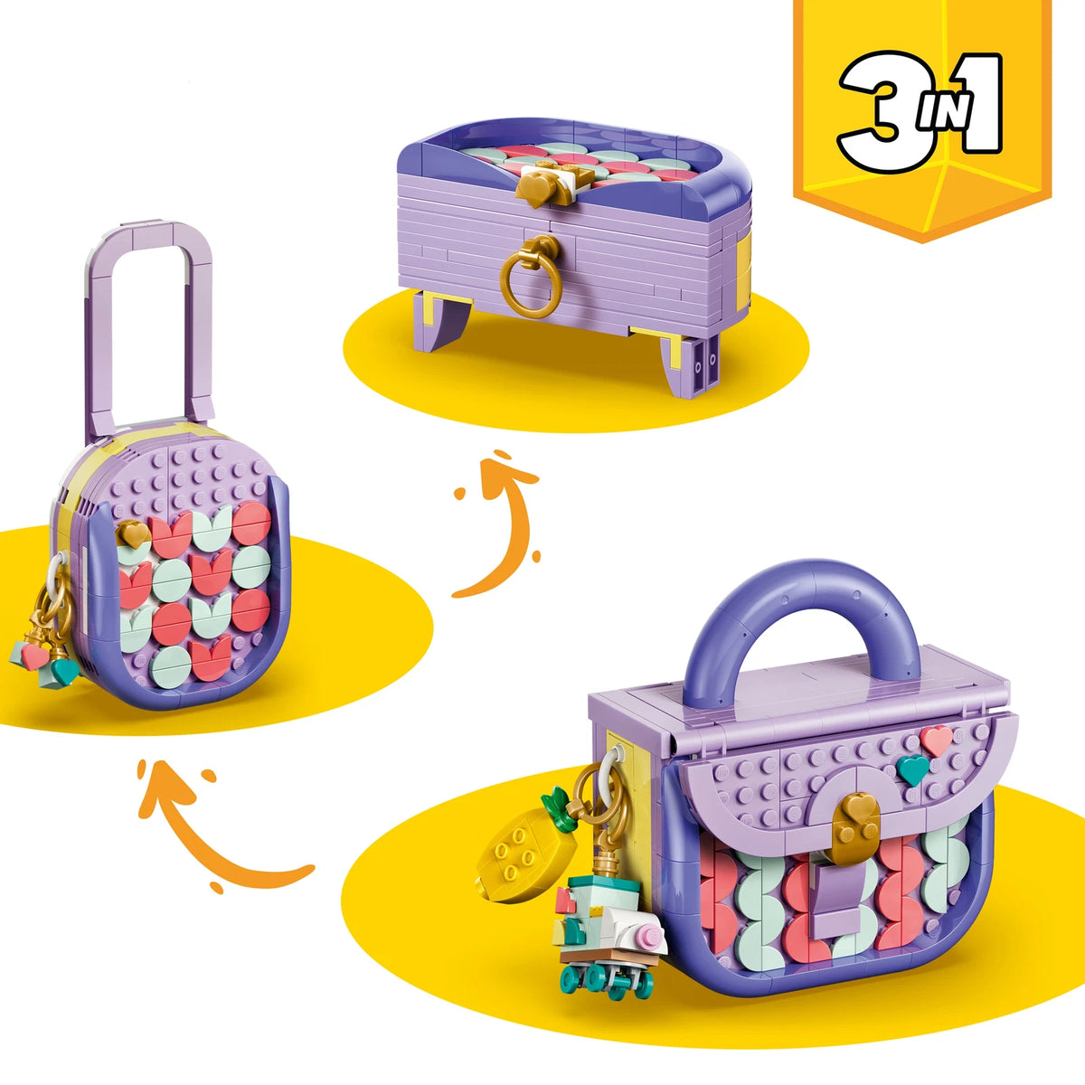 LEGO® Creator 31391 Modische Tasche mit Staufach