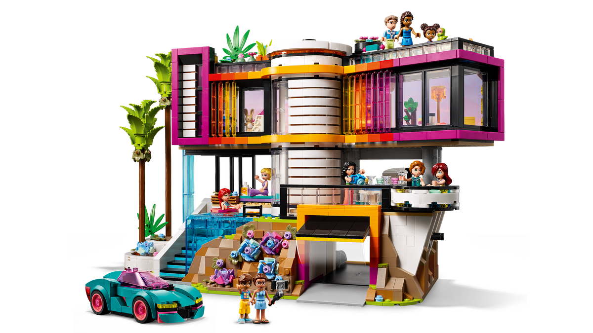 LEGO® Friends 42639 Andreas moderne Villa – Modell