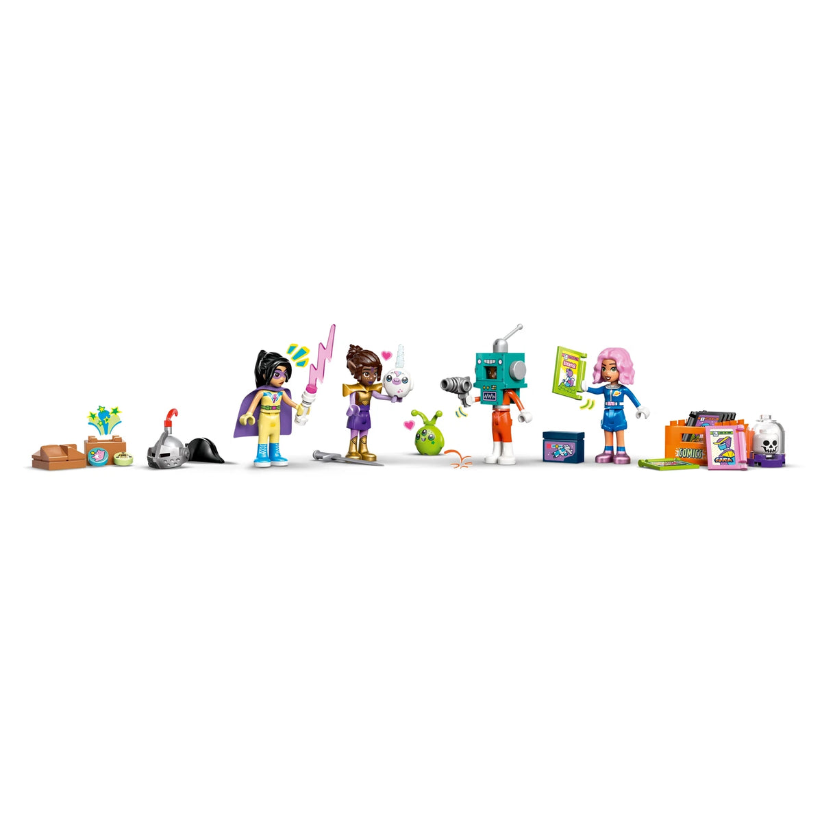 LEGO® Friends 42674 Comic- und Spieleladen – Ansicht 4