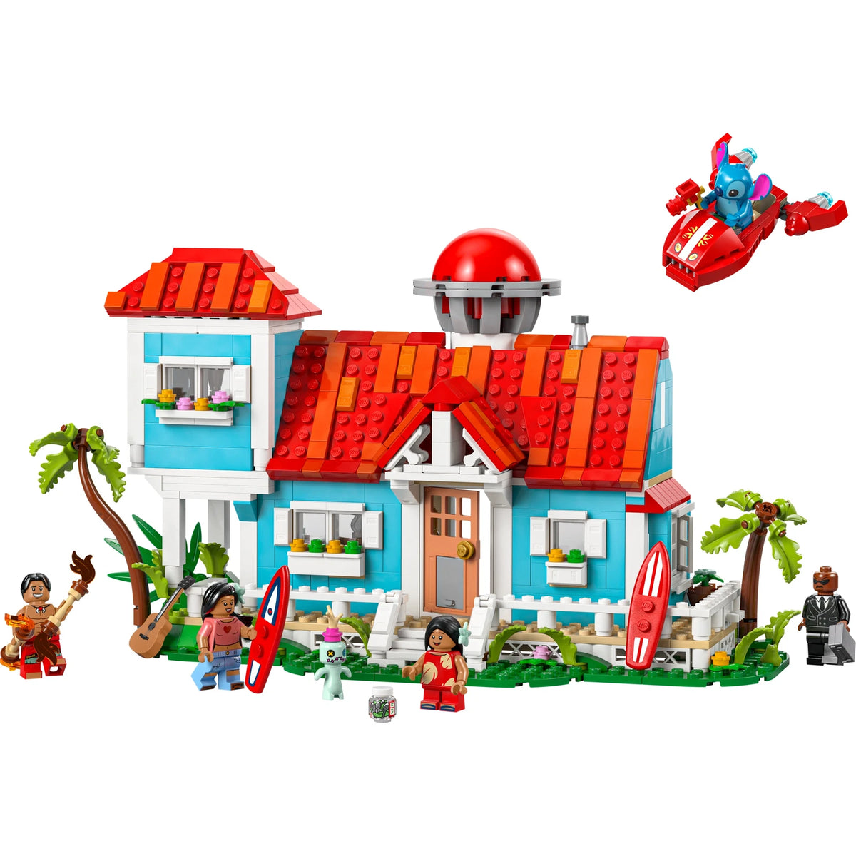 LEGO® Disney 43268 Das Strandhaus aus „Lilo und Stitch“ – Ansicht 2