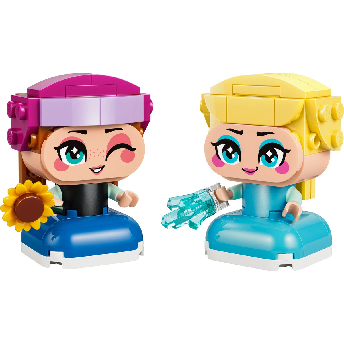 LEGO® Disney 43284 Die Mini-Prinzessinnen Anna und Elsa – Ansicht 2
