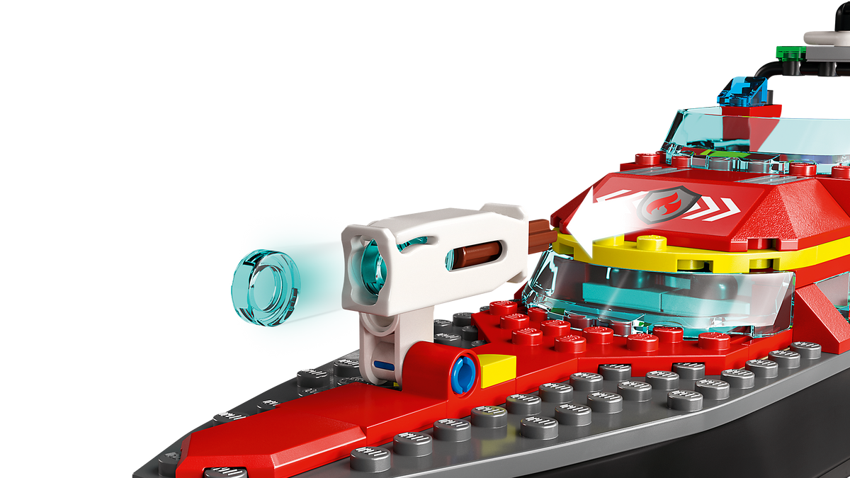LEGO® City 60373 Feuerwehrboot – Detailansicht 2