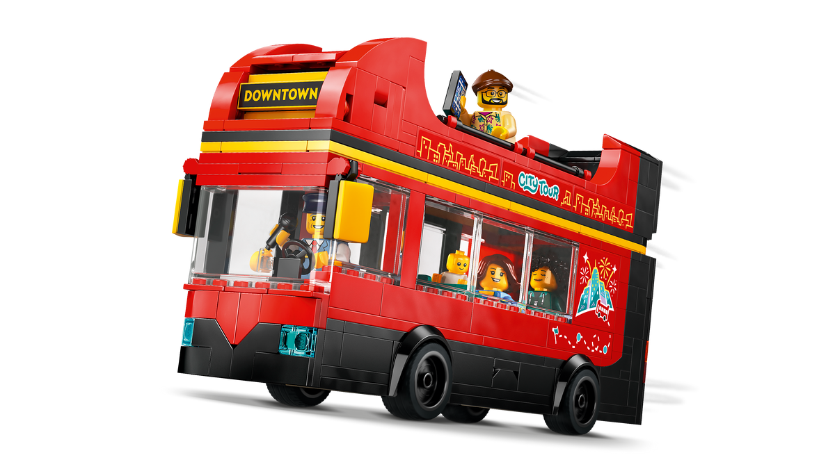 LEGO® City 60407 Doppeldeckerbus – Detailansicht 1