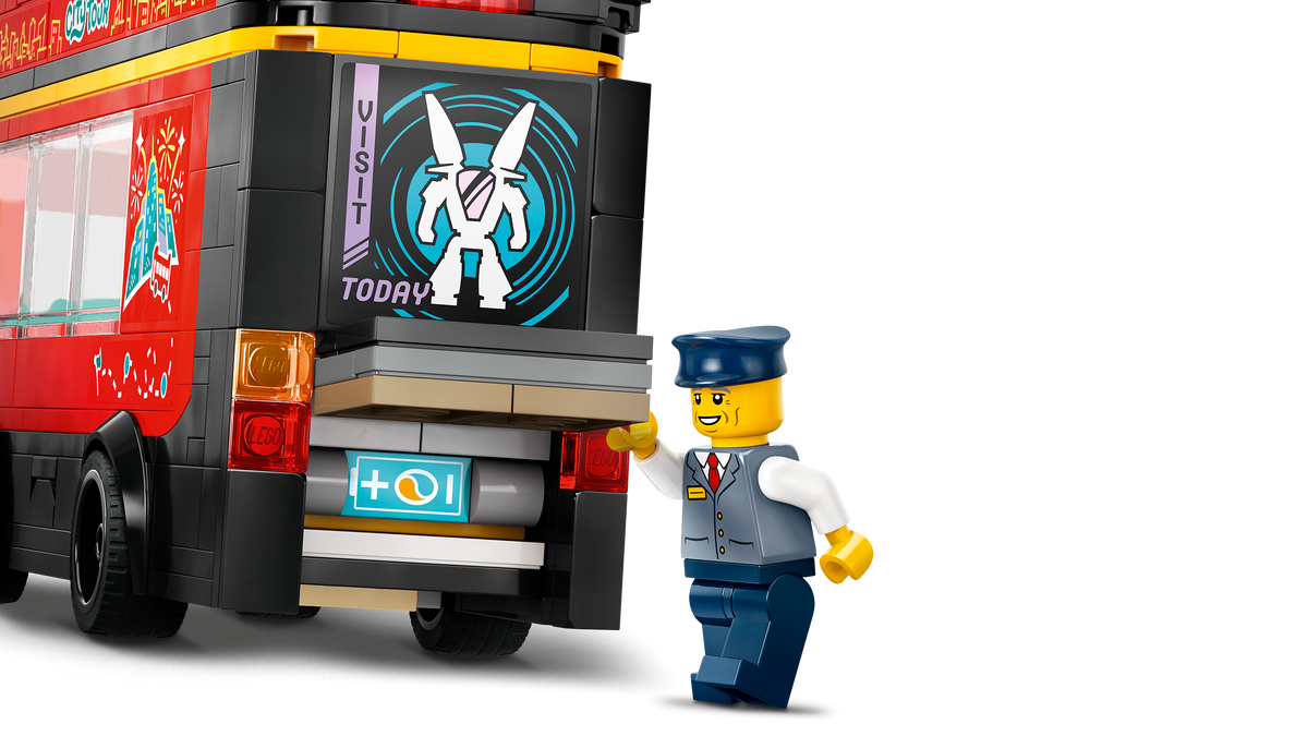 LEGO® City 60407 Doppeldeckerbus – Detailansicht 2