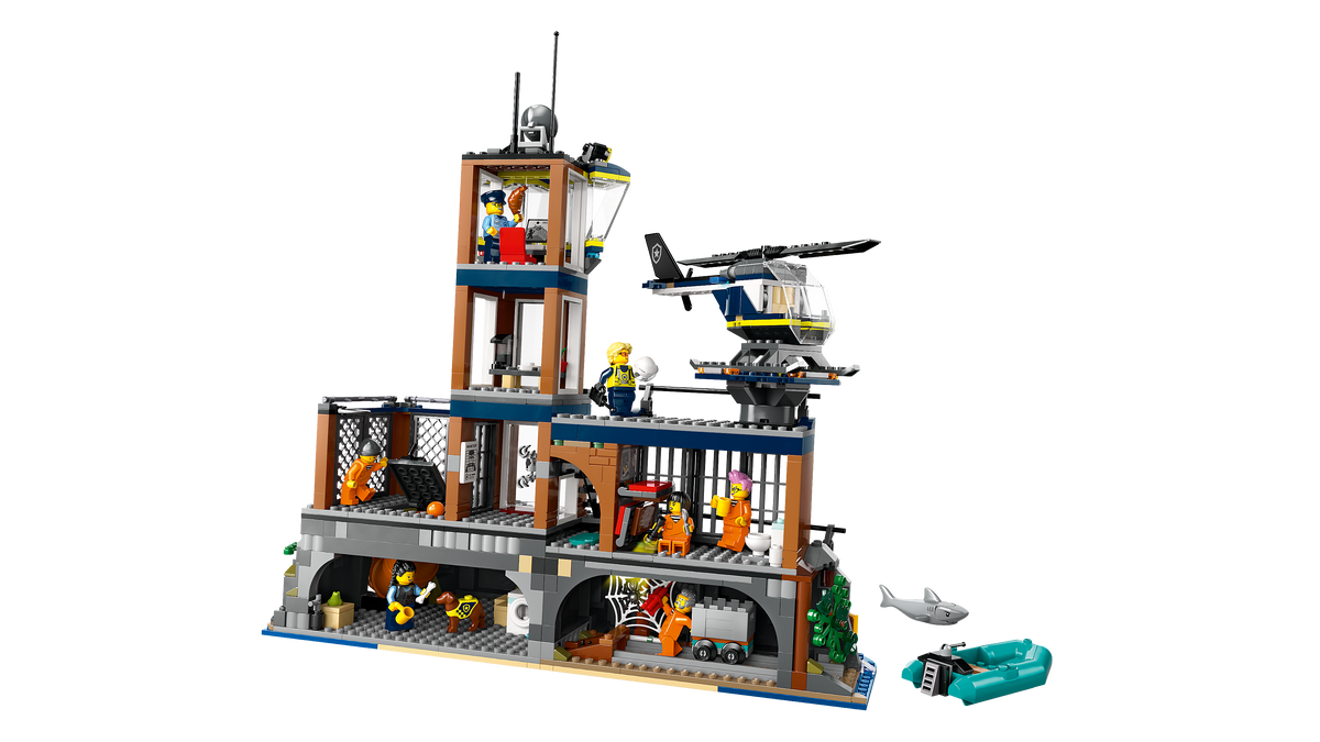 LEGO® City 60419 Polizeistation auf der Gefängnisinsel – Detailansicht 1