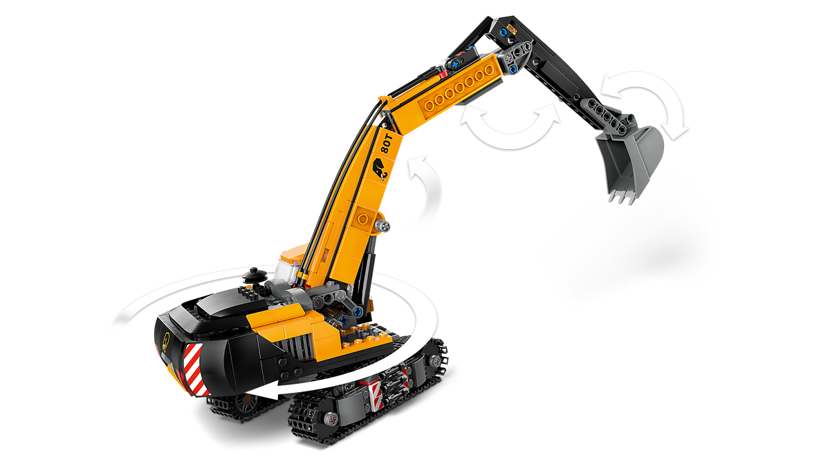 LEGO® City 60420 Raupenbagger – Detailansicht 3