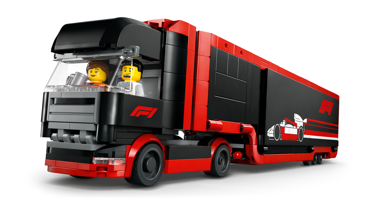 LEGO® City 60445 F1® Transporter mit RB20 & AMR24 F1® Rennautos – Detailansicht 4