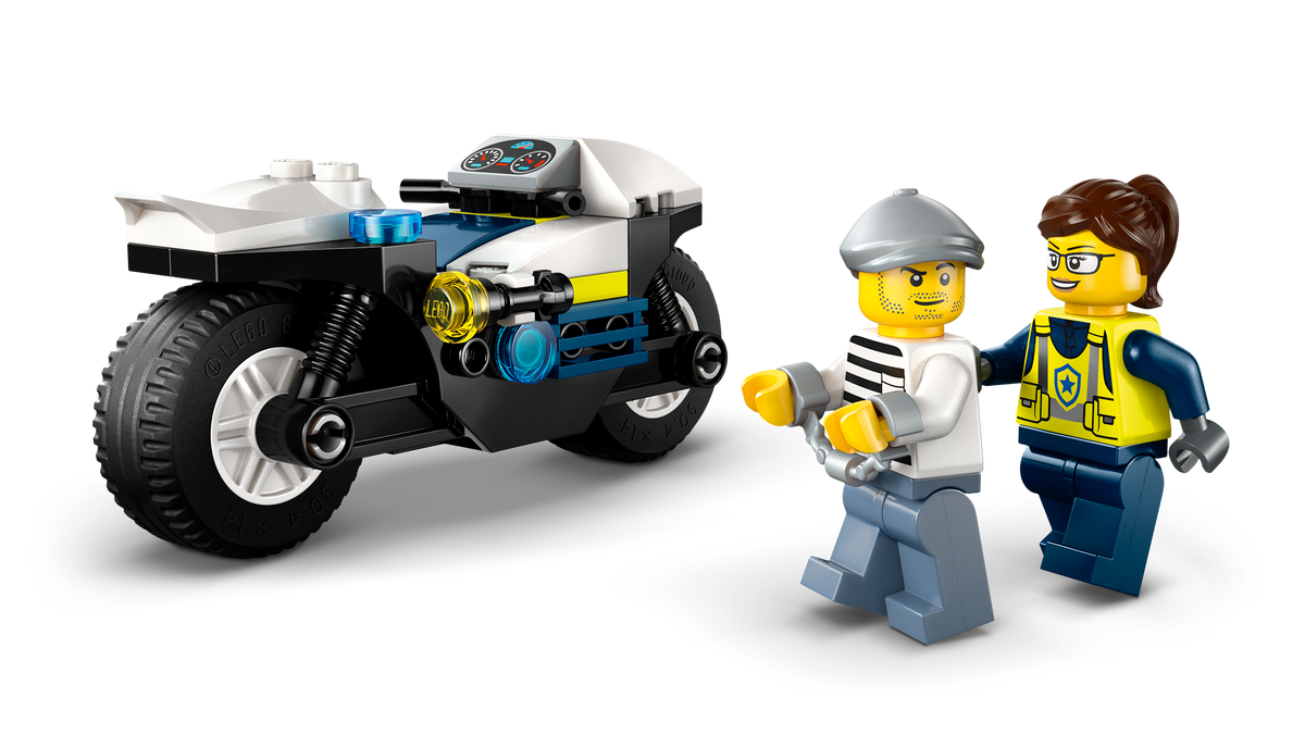 LEGO® City 60455 Verfolgungsjagd mit dem Polizeimotorrad – Detailansicht 3