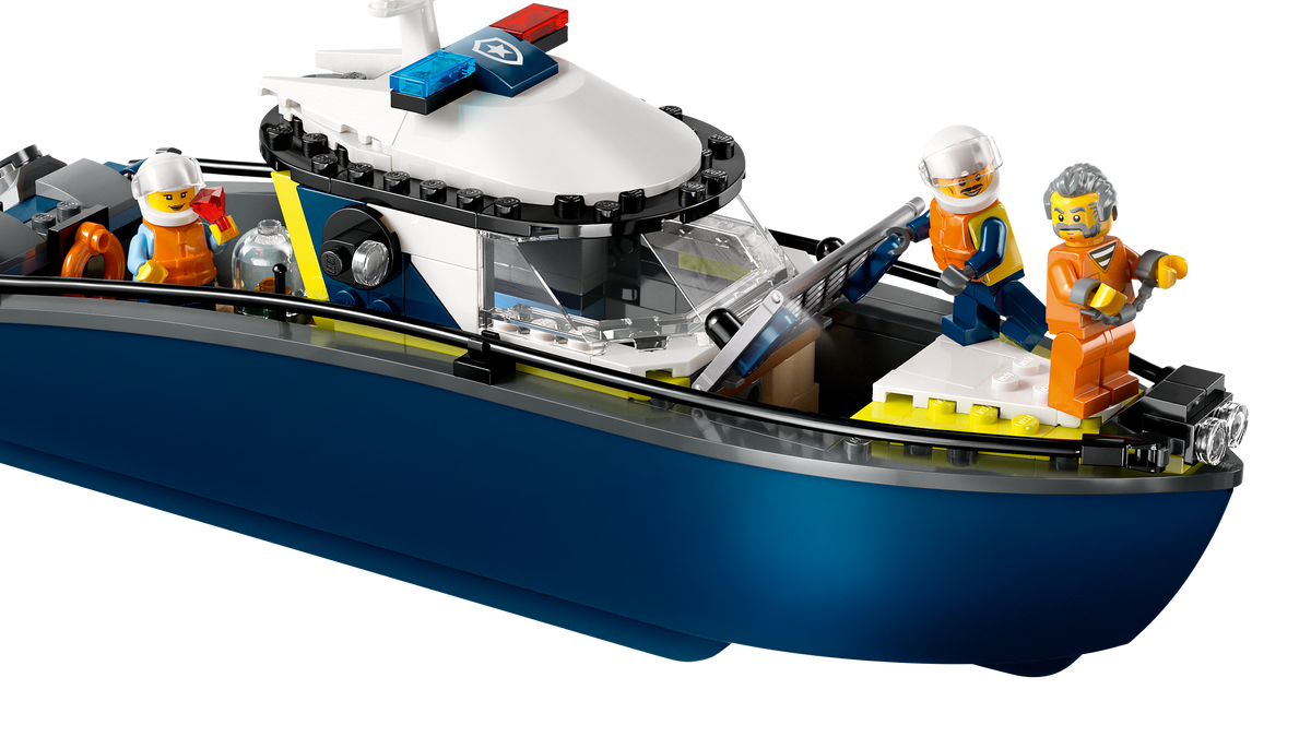LEGO® City 60456 Verfolgungsjagd im Polizeiboot – Detailansicht 3