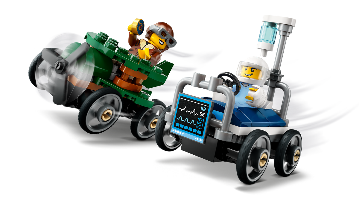 LEGO® City 60459 Flugzeug vs. Krankenhausbett – Modell