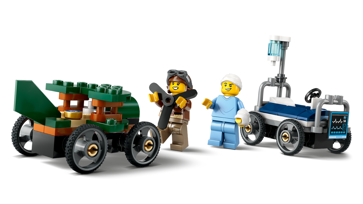 LEGO® City 60459 Flugzeug vs. Krankenhausbett – Detailansicht 2