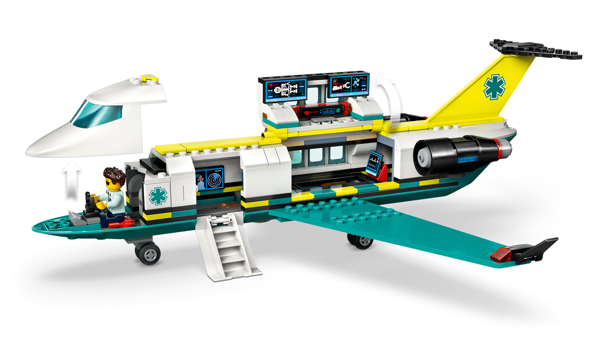 LEGO® City 60465 Notfallrettungsflugzeug – Detailansicht 3