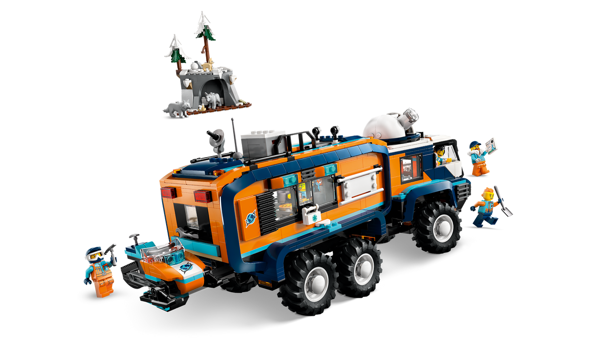 LEGO® City 60471 Arktis-Truck mit Labor – Detailansicht 2