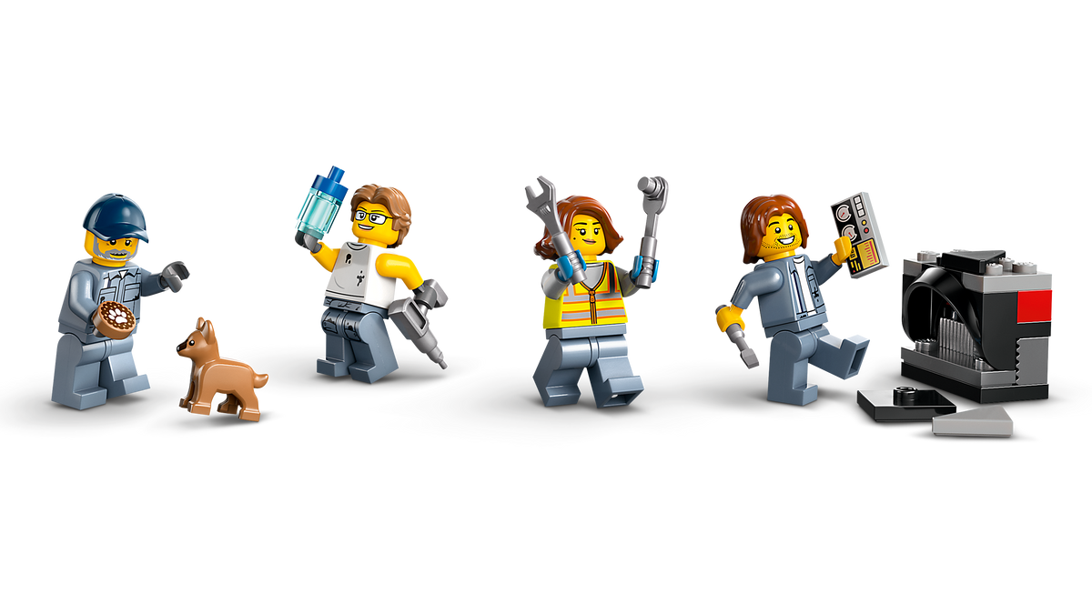LEGO® City 60472 Schrottplatz mit Autos – Detailansicht 4