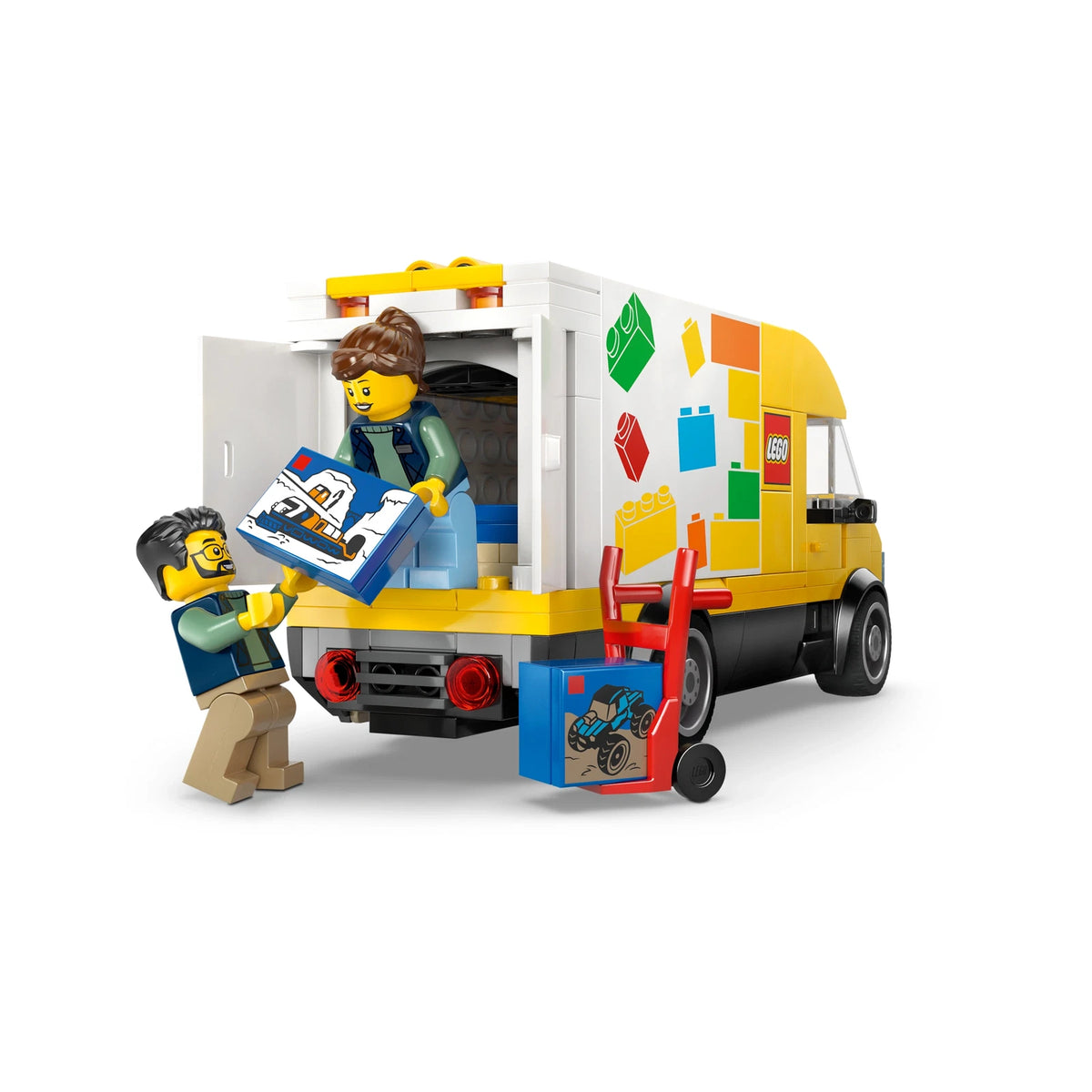 LEGO® City 60500 Der LEGO® Lieferwagen – Ansicht 3