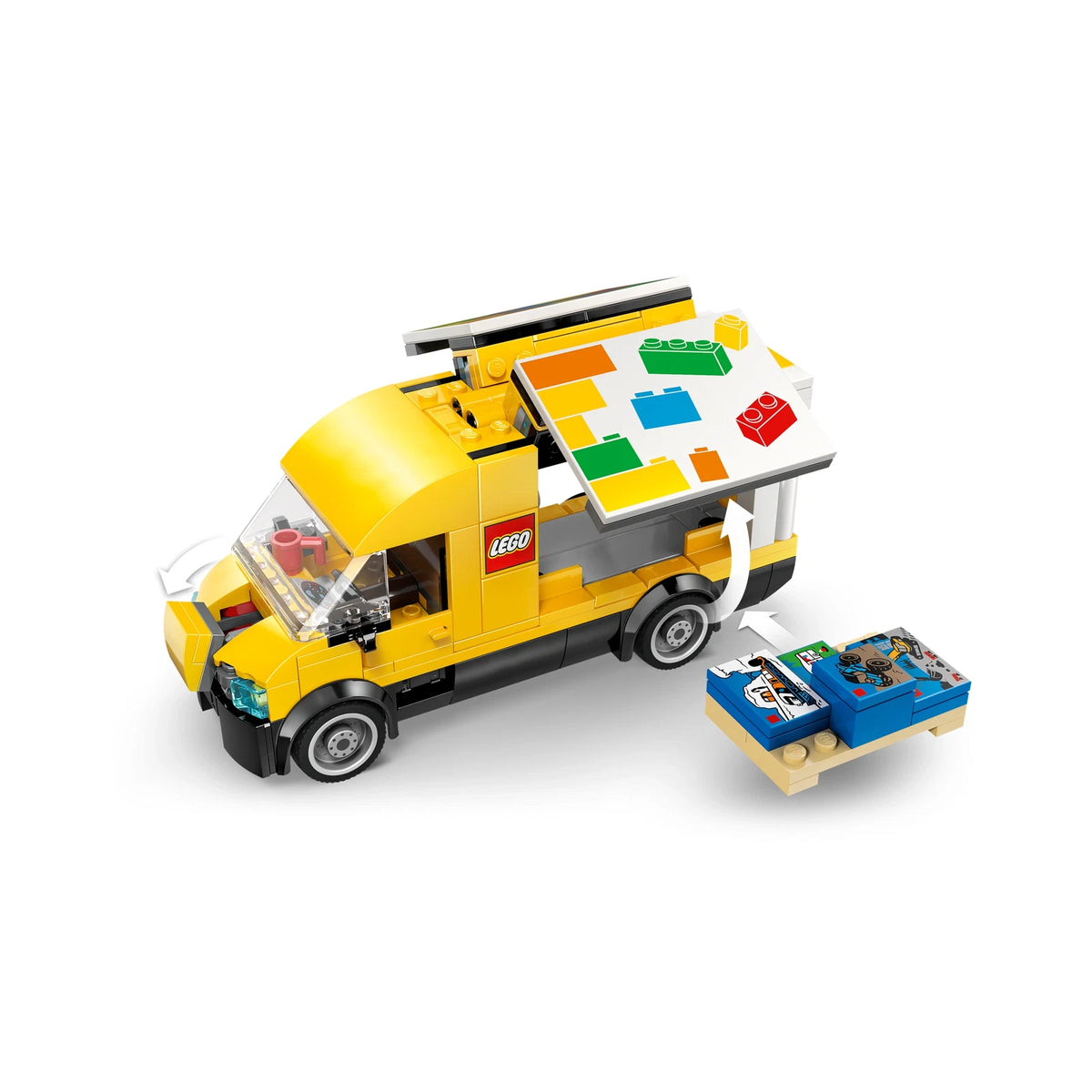 LEGO® City 60500 Der LEGO® Lieferwagen – Ansicht 4