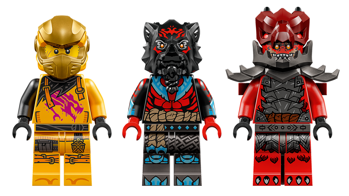 LEGO® Ninjago 71833 Ras und Arins Super-Sturmflieger – Minifiguren im Überblick