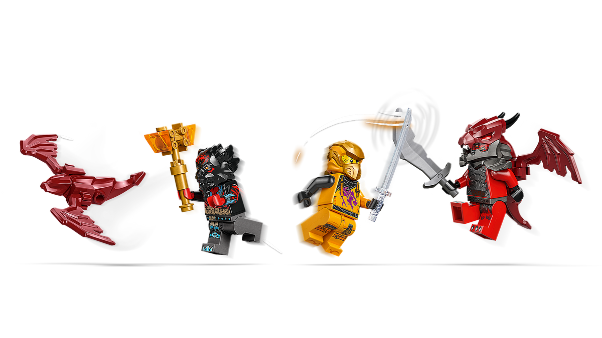 LEGO® Ninjago 71833 Ras und Arins Super-Sturmflieger – Detailansicht 3