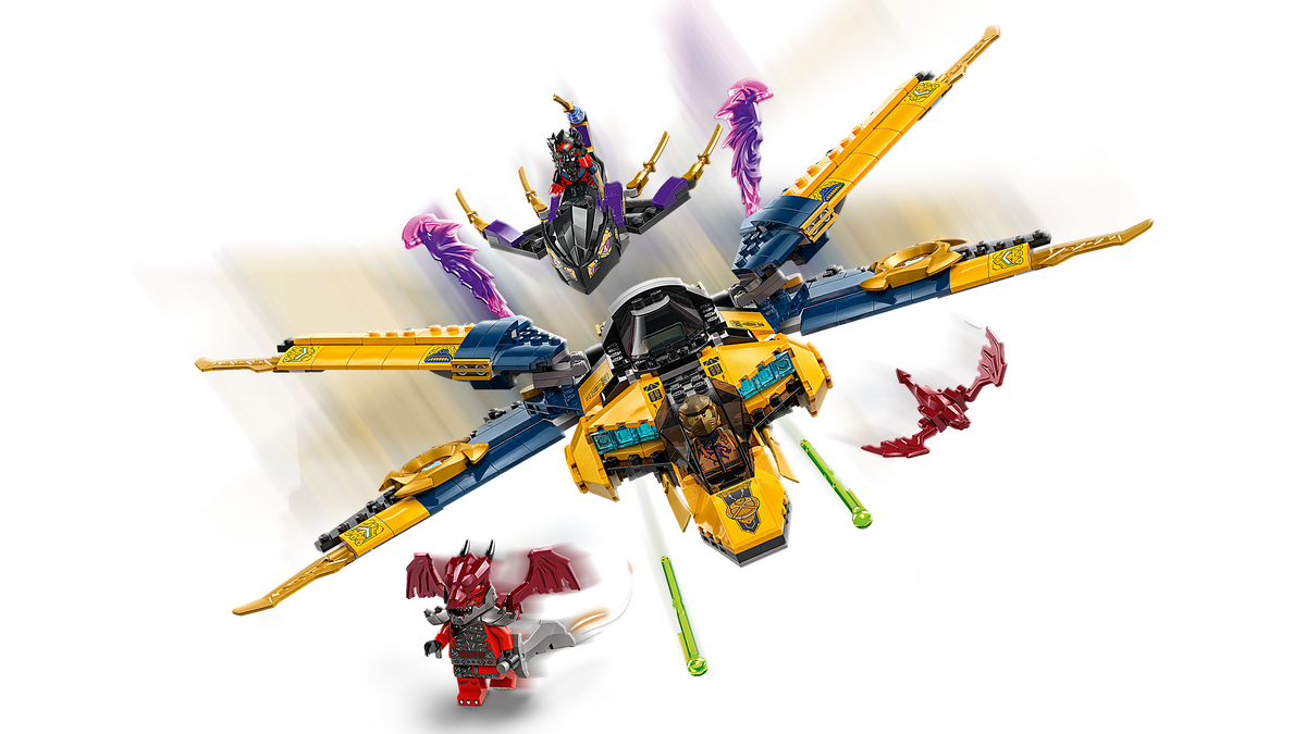 LEGO® Ninjago 71833 Ras und Arins Super-Sturmflieger – Detailansicht 2