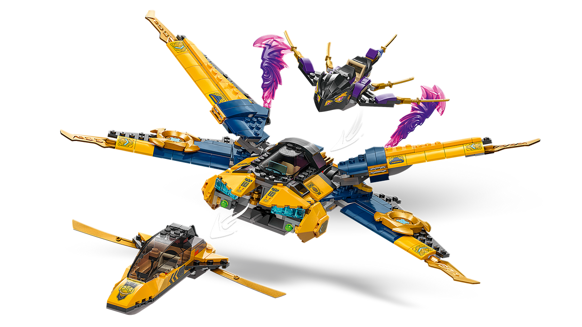 LEGO® Ninjago 71833 Ras und Arins Super-Sturmflieger – Detailansicht 1