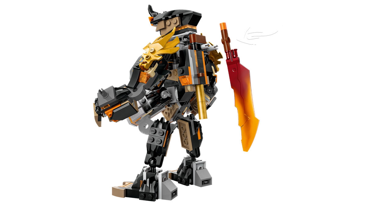 LEGO® Ninjago 71854 Coles Action-Mech und Drachen-Zane – Detailansicht 3