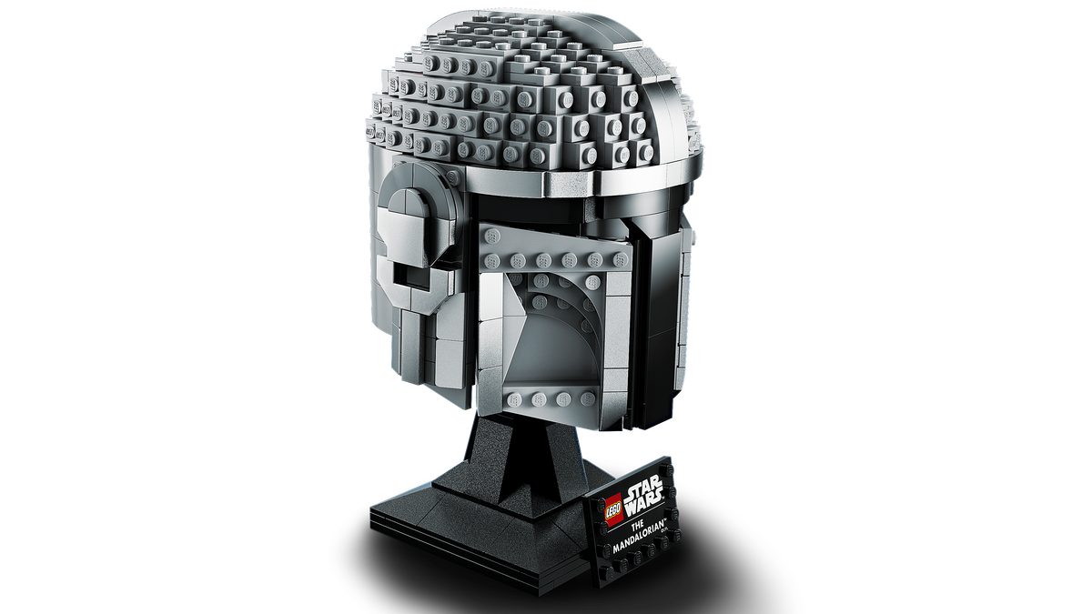LEGO® Star Wars 75328 Mandalorianer Helm – Detailansicht 1