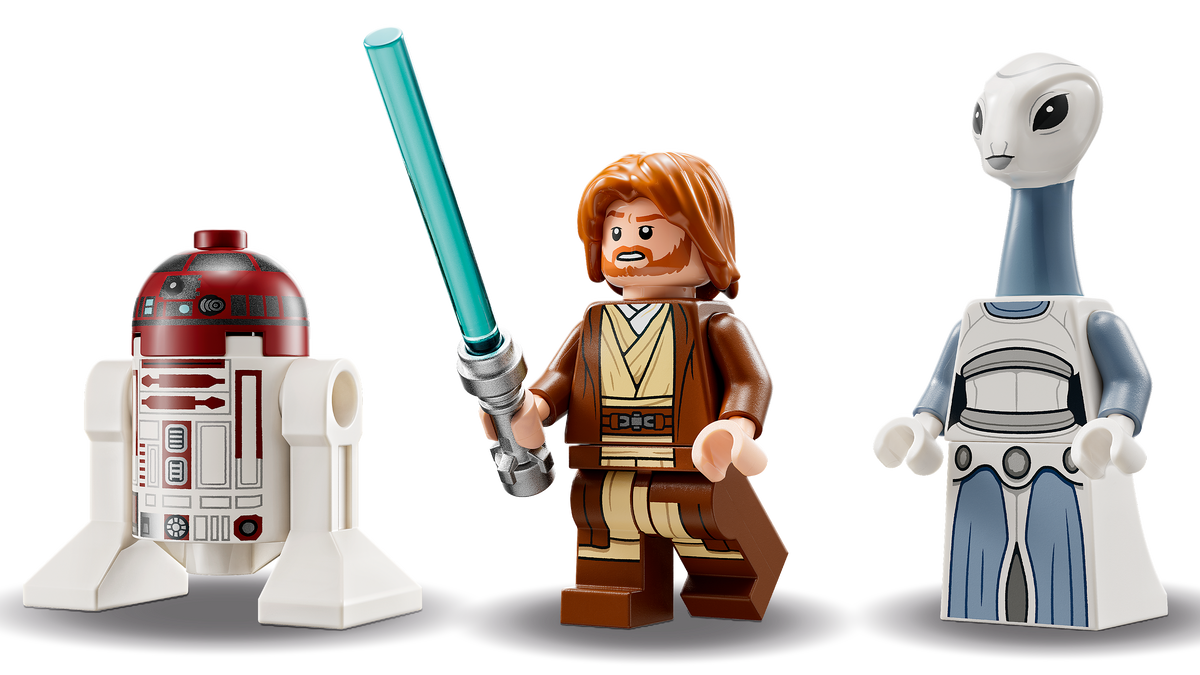 LEGO® Star Wars 75333 Obi-Wan Kenobis Jedi Starfighter™ – Minifiguren im Überblick