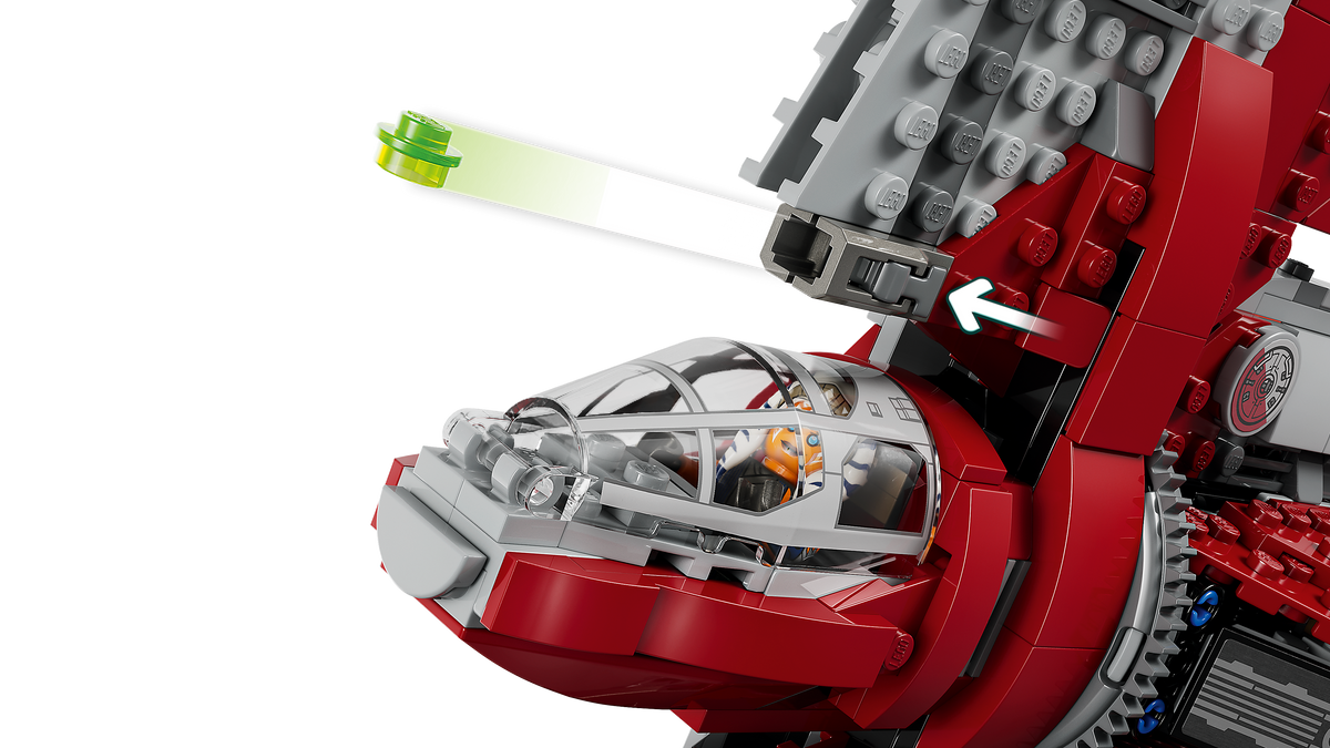 LEGO® Star Wars 75362 Ahsoka Tanos T-6 Jedi Shuttle – Detailansicht 3