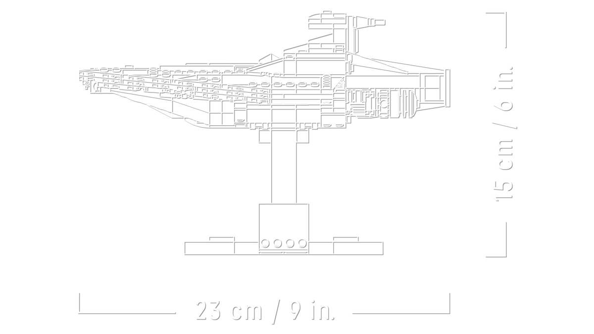 LEGO® Star Wars 75404 Assault Ship™ der Acclamator-Klasse – Detailansicht 2