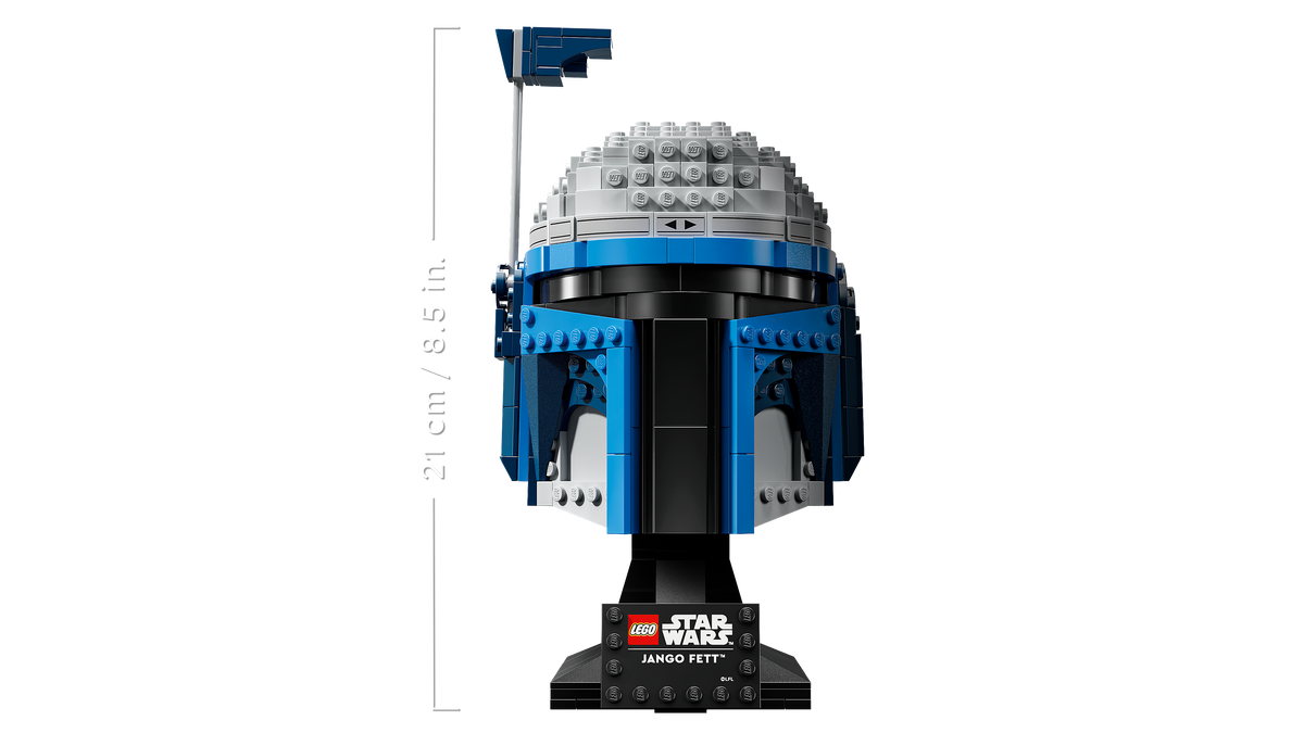 LEGO® Star Wars 75408 Jango Fett™ Helm – Detailansicht 3